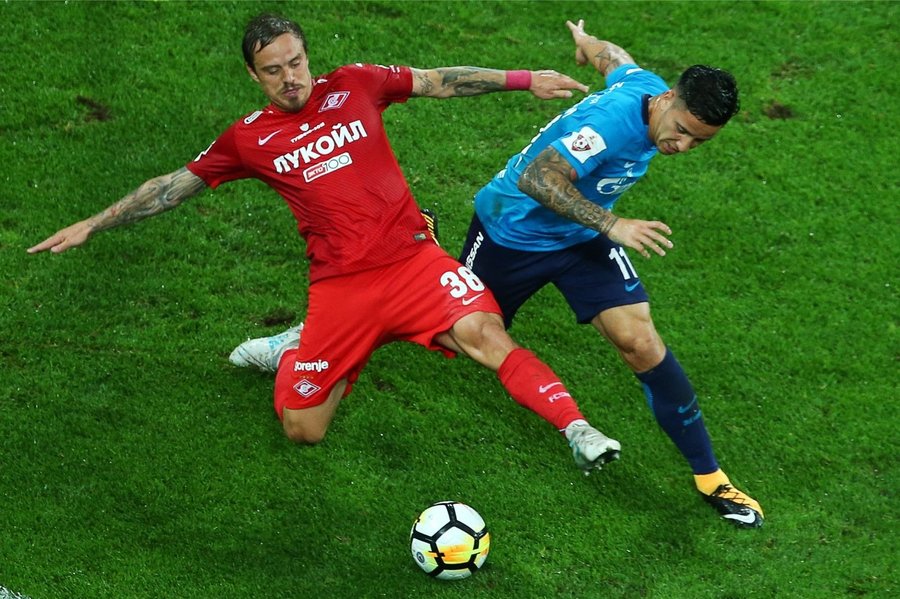 Jalgpall Zenit vs Spartak